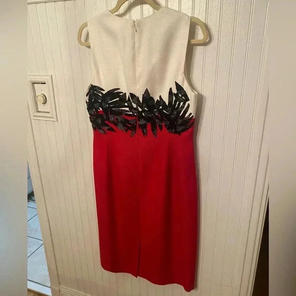 Carlisle Black Label Red White and Black Dress - Picture 8 of 12